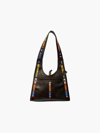 ASHE - Dark Brown Full-Grain Leather with Samburu