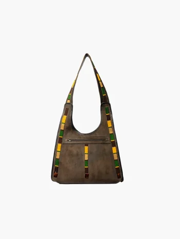 ASHE - Kobicha Brown Suede with Markings
