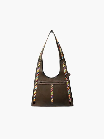 Ashe - Cafe Noir Brown With Twisted Bead Works