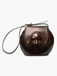 Amuka Sculpted Face With A Structured Leather Flap