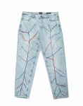 Washed Blue Denim - Root Beadwork