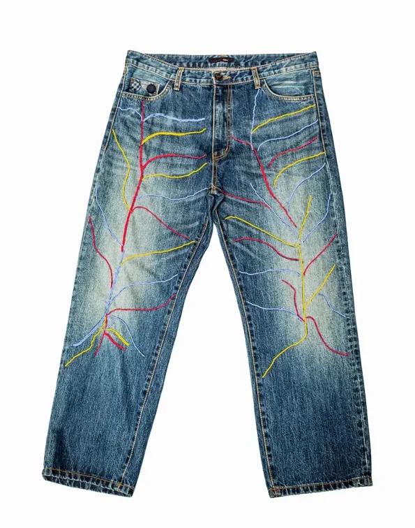 Rinse Wash Denim - Root Beadwork