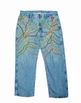 Steel Blue Denim - Root Beadwork