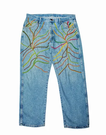 Steel Blue Denim - Root Beadwork