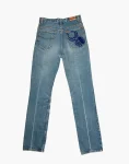 Ice Blue – Vertical Beadwork, C.S & Co Denim Frnt