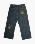 Dark Indigo Denim – Akire Beetle Beadwork, Universal Thread